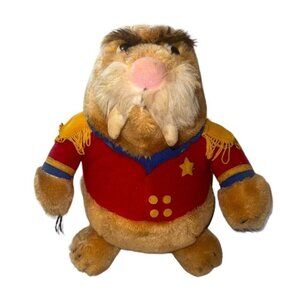 Dakin & Co. Sir Winston the Walrus Plush Toy Sea World Inc. Vintage 1981 Korea